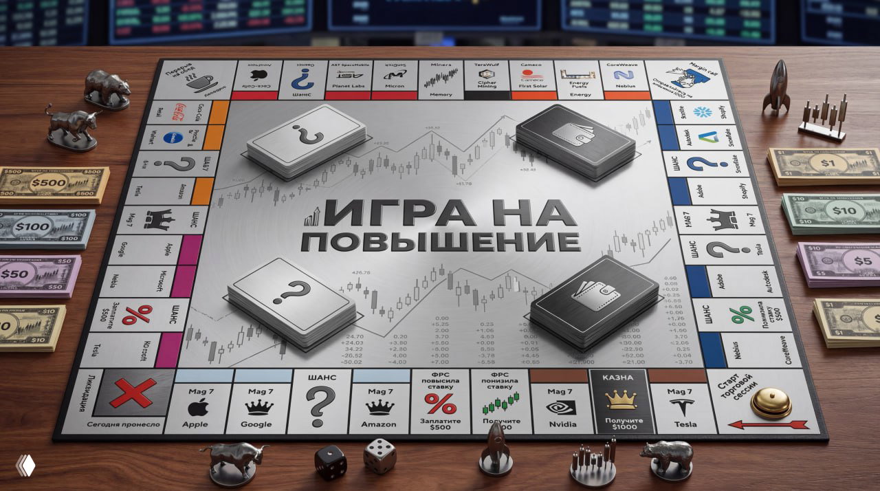Игра на повышение — монополия для акций