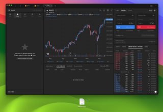 Скриншот интерфейса UTEX Nova: тёмная тема с графиком цен, окном ордербука, таблицами ордеров и панелью маржинальных показателей.