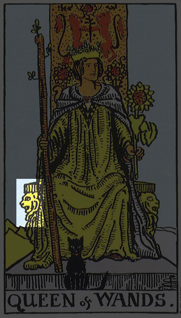 Символика Королевы Жезлов, 10 Пентаклей и Короля Пентаклей