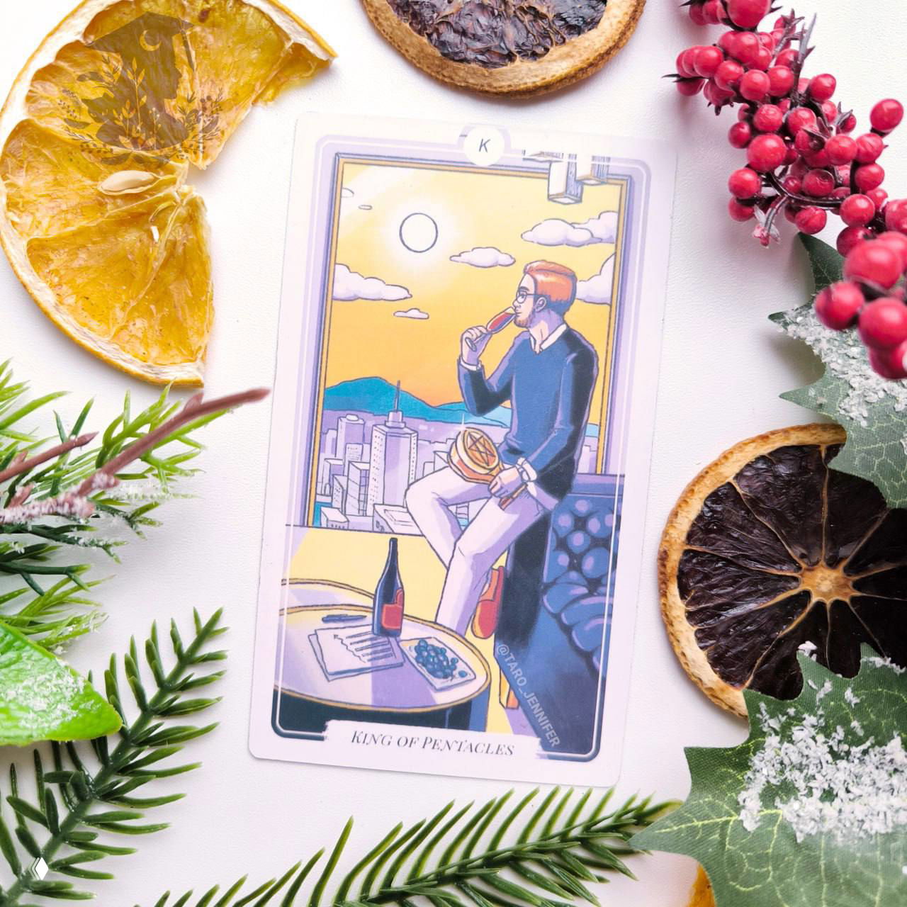 Карта дня. Понедельник — Король Пентаклей