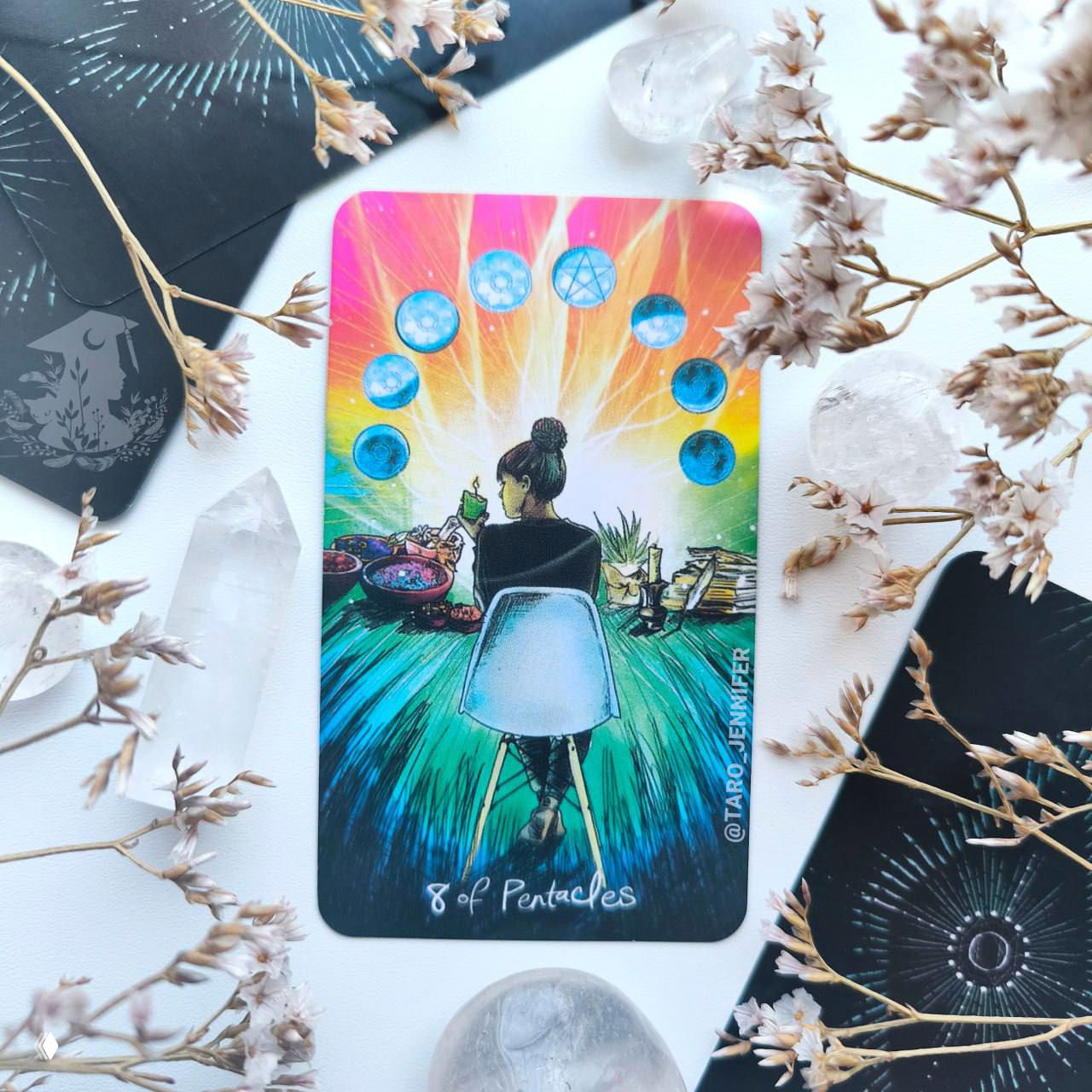 Карта дня. Четверг — 8 Пентаклей