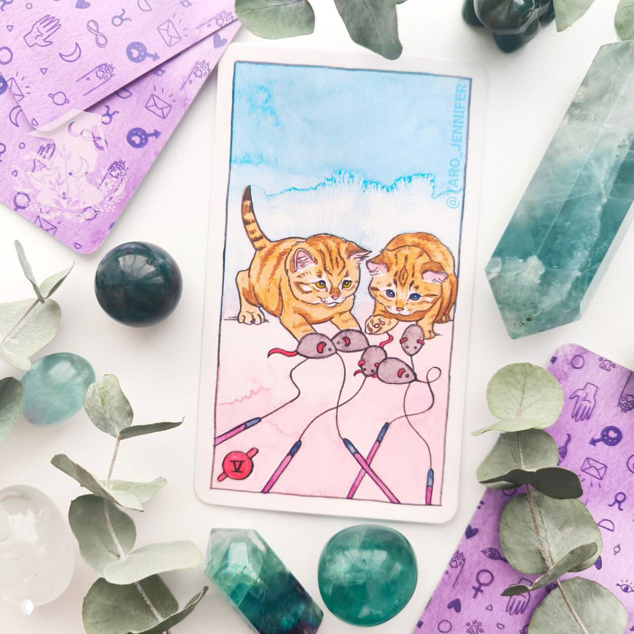 Карта дня. Суббота — 5 Жезлов.