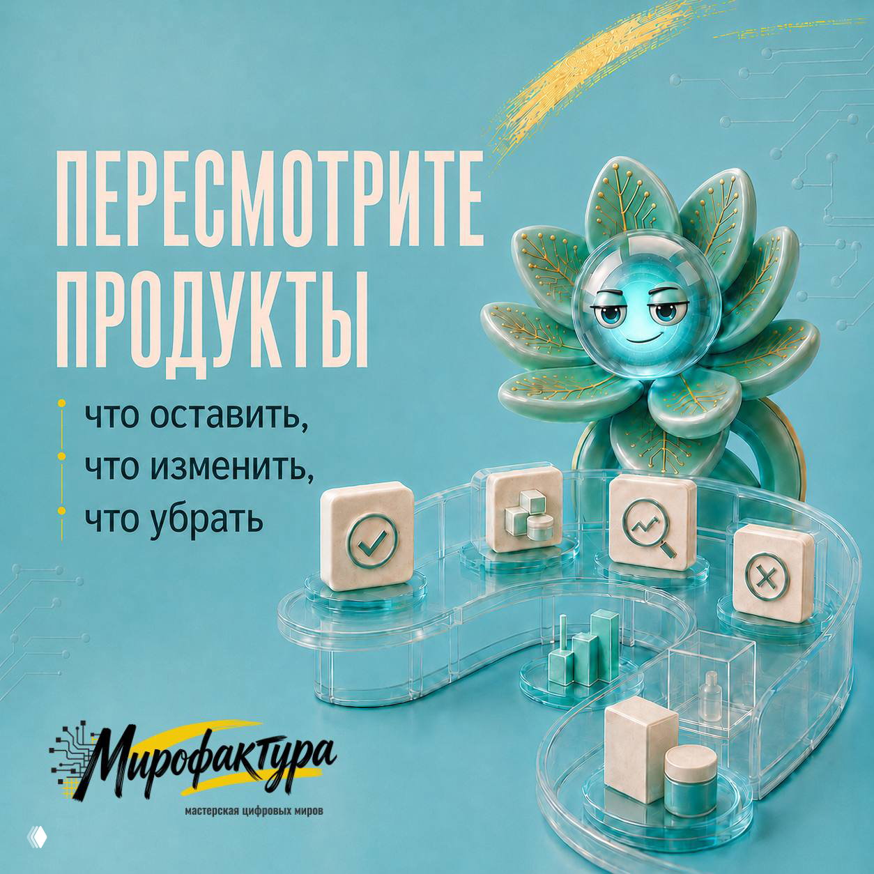 Пересмотрите продукты