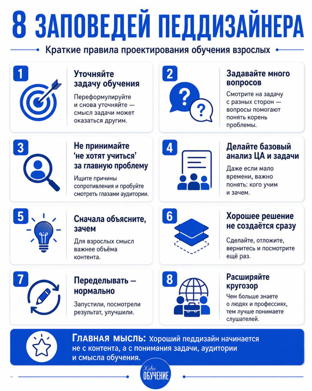 8 заповедей педдизайнера