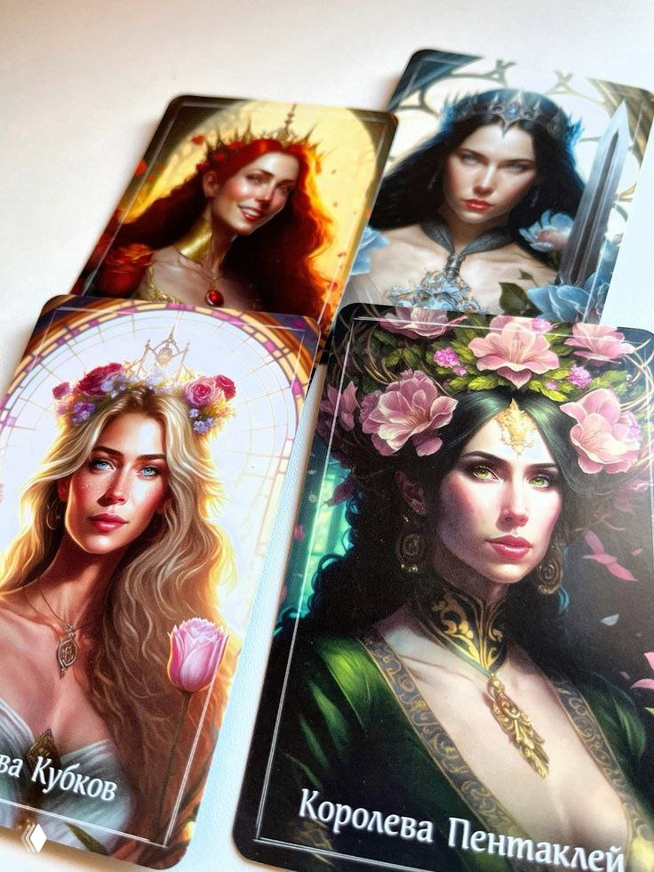 Отличия королев в Таро