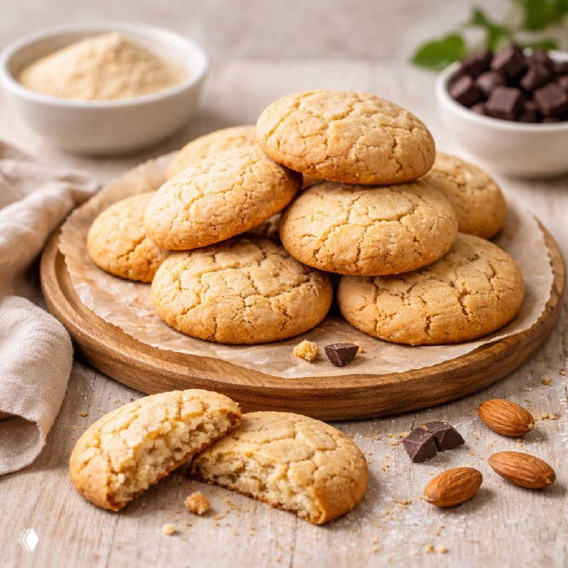 Печенье из миндальной муки