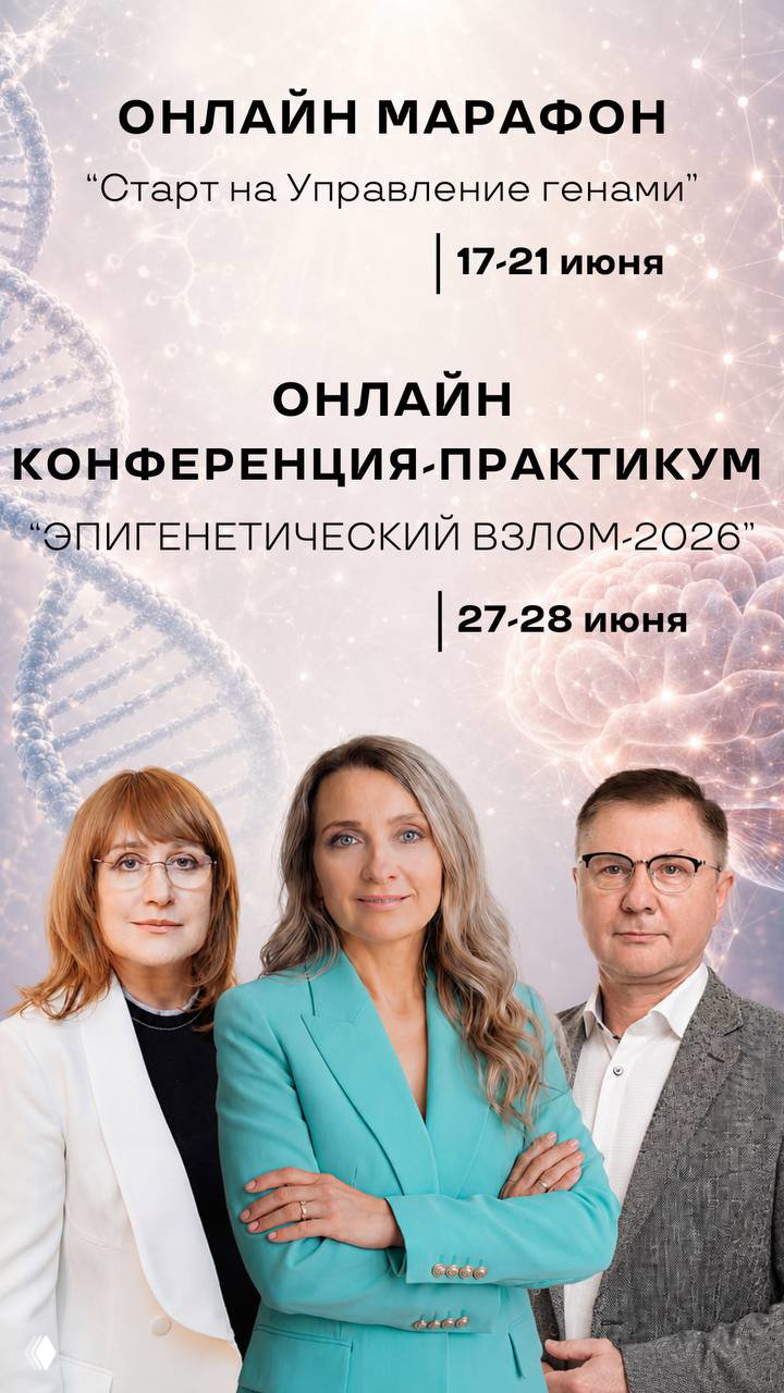 Онлайн: Марафон и Конференция «Эпигенетический взлом-2026»