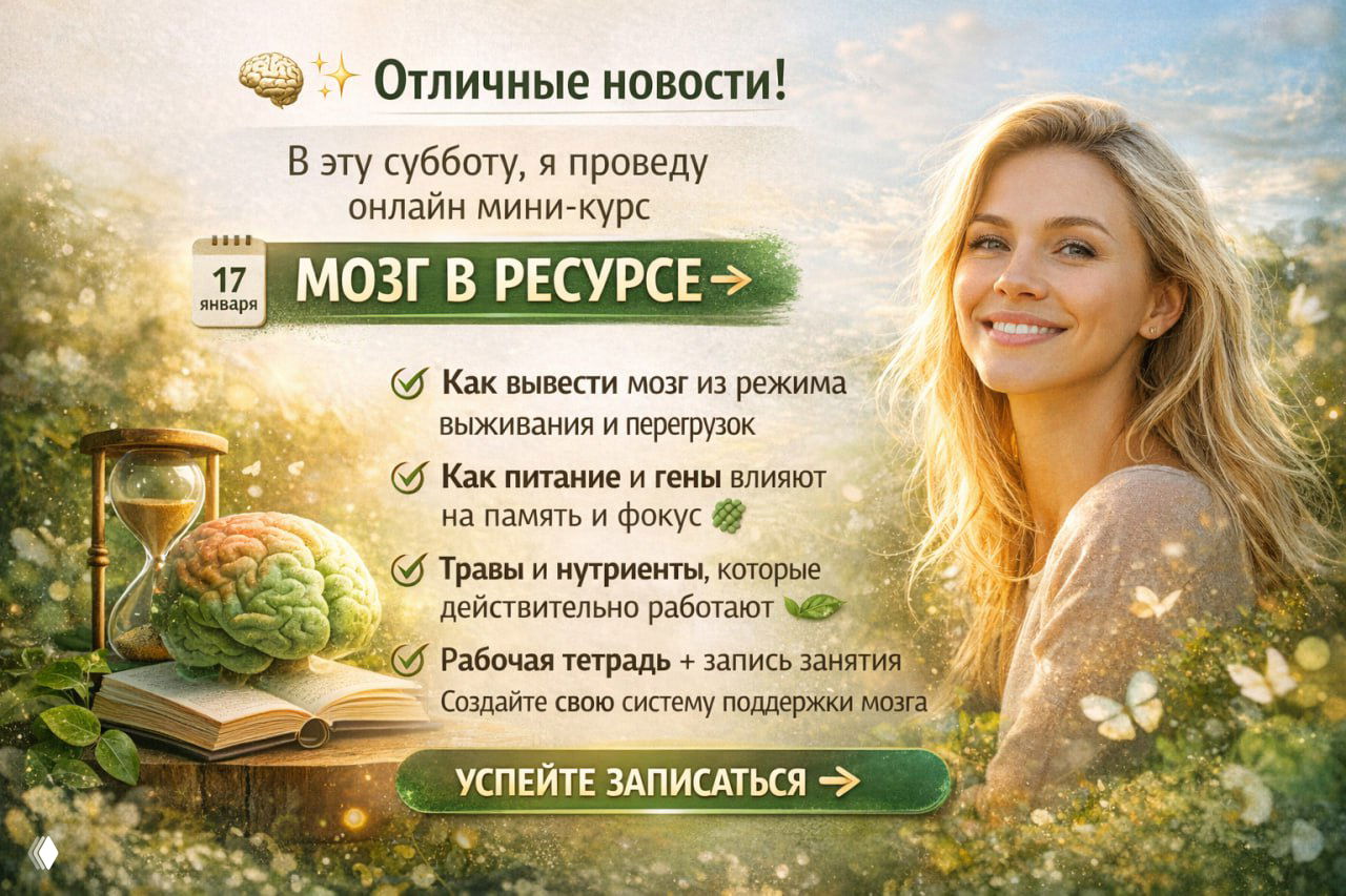 МОЗГ В РЕСУРСЕ — мини‑курс 17 января
