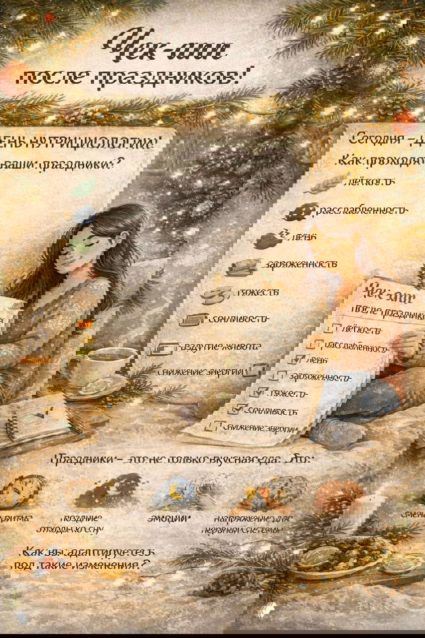 Чек-ап после праздников