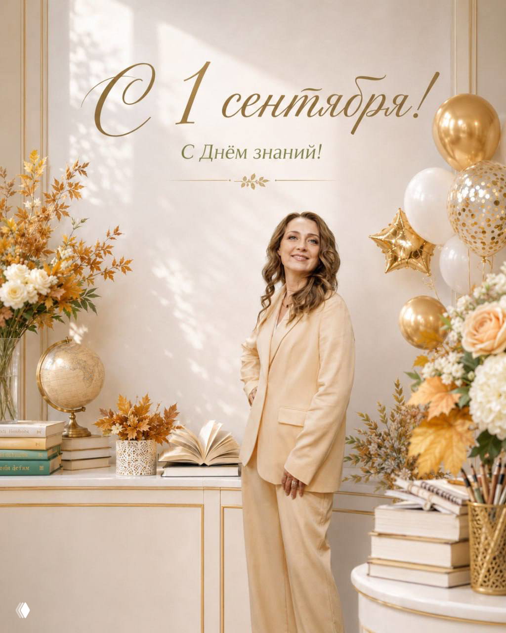 С 1 сентября! С Днём знаний!