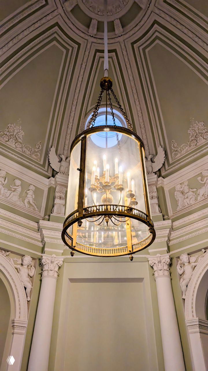 Интерьеры Большого Гатчинского дворца — Павел I