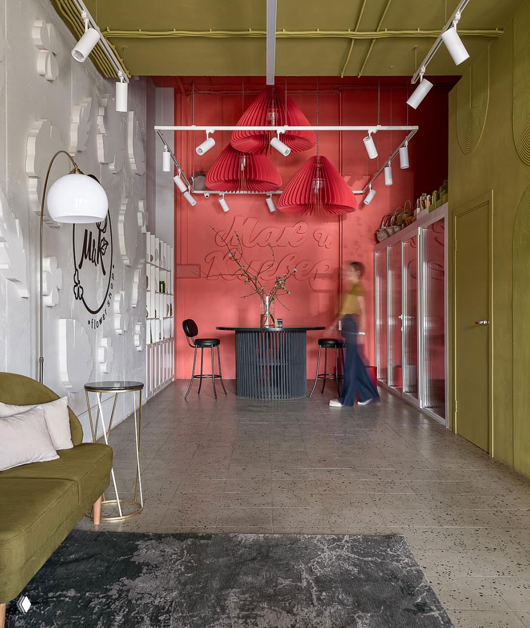 Цветочный бутик «Мак и Клевер» в Москве