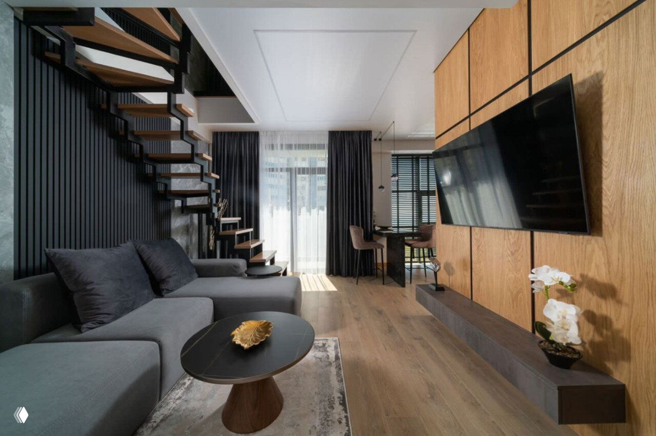 Сочи — 2‑уровневая квартира с ремонтом, вид на море, ипотека 2%