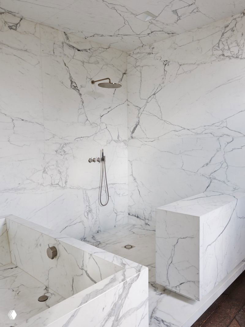 Белые ванные комнаты: 55+ вдохновляющих интерьеров