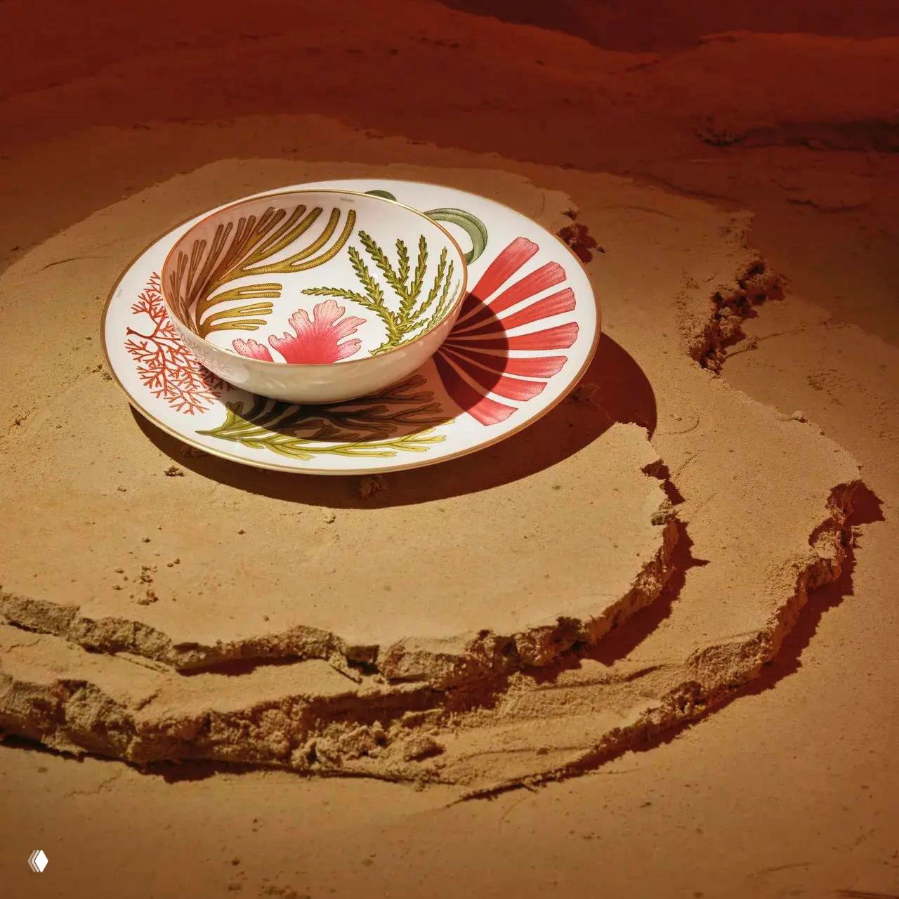 В Париже показали новую коллекцию фарфора Hermès