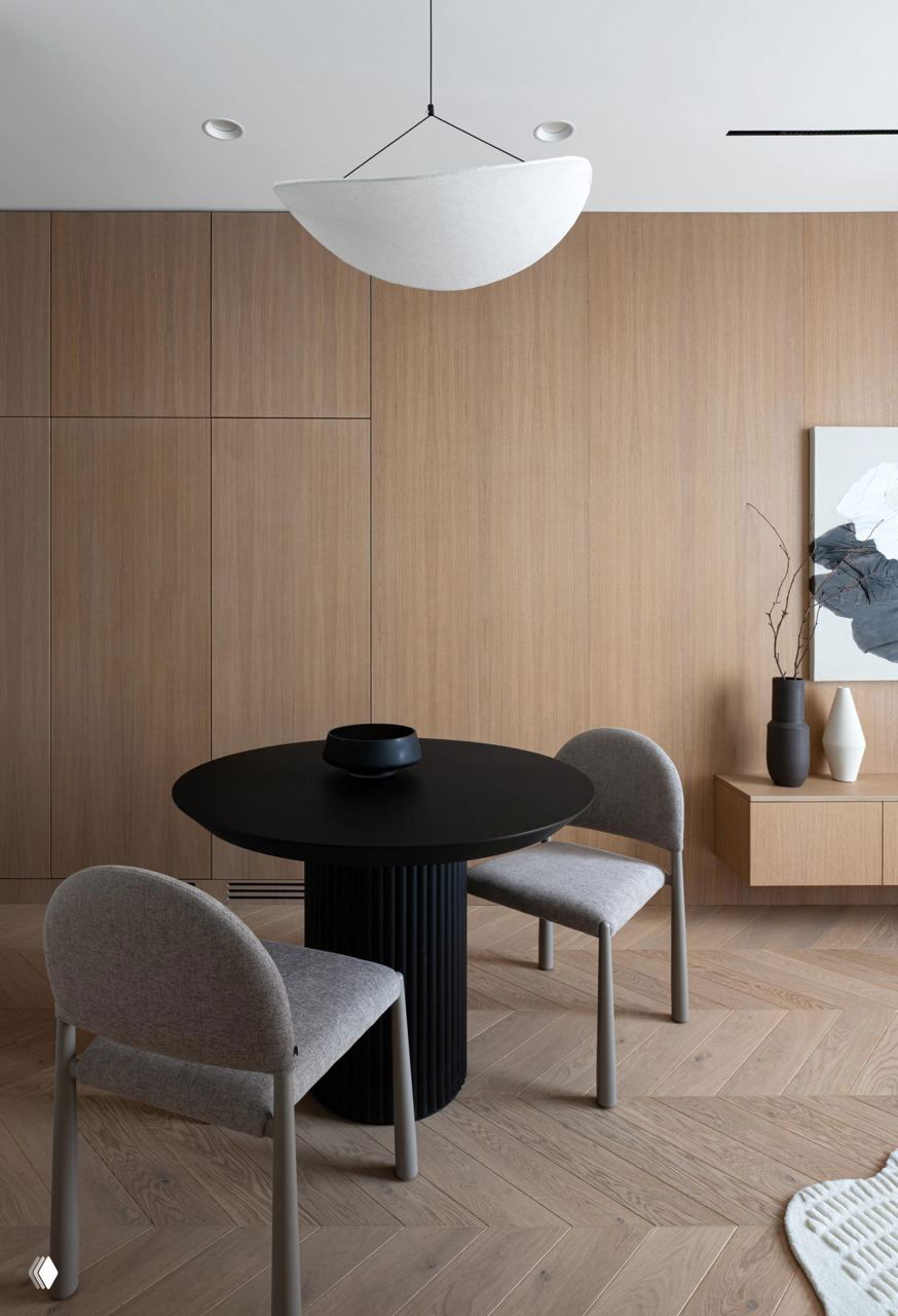 Ковры и шпон: квартира 65 м² для большой семьи