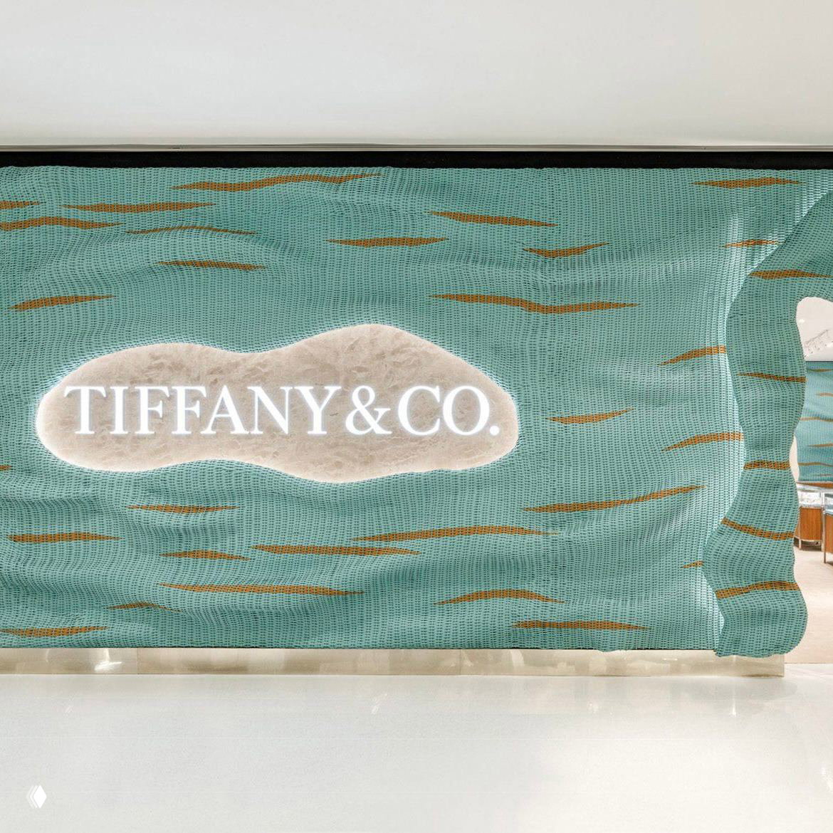 Поп-ап Tiffany & Co в торговом центре JK Iguatemi