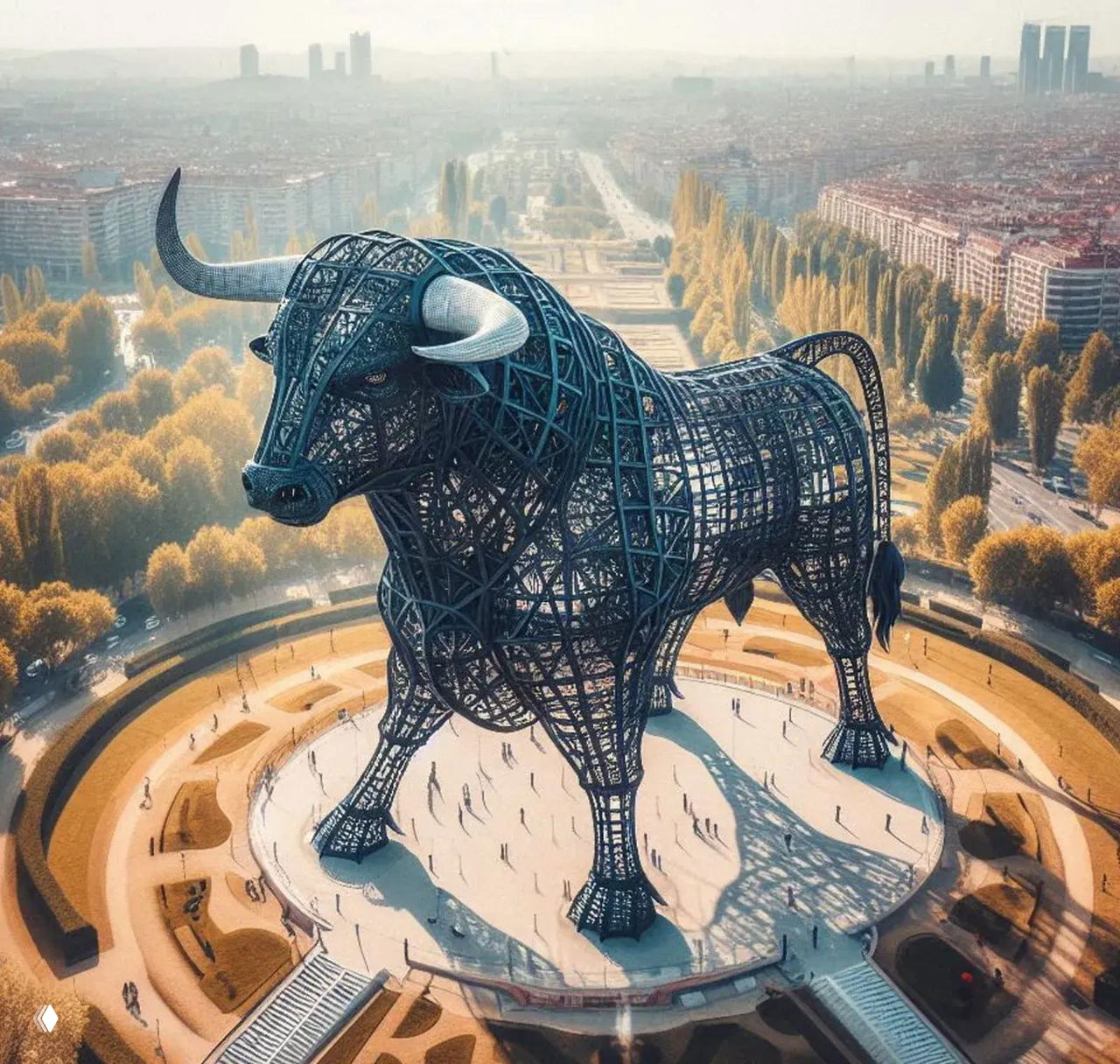 Амбициозные или абсурдные? Металлический бык в Испании