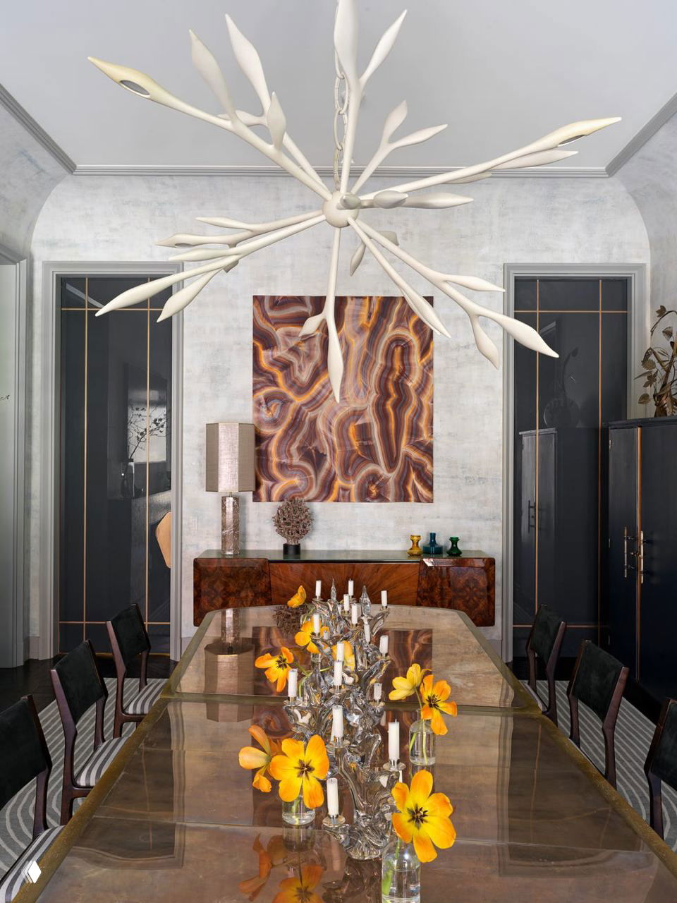 Дом в Нью-Йорке с интерьерами декоратора Жана-Луи Деньо