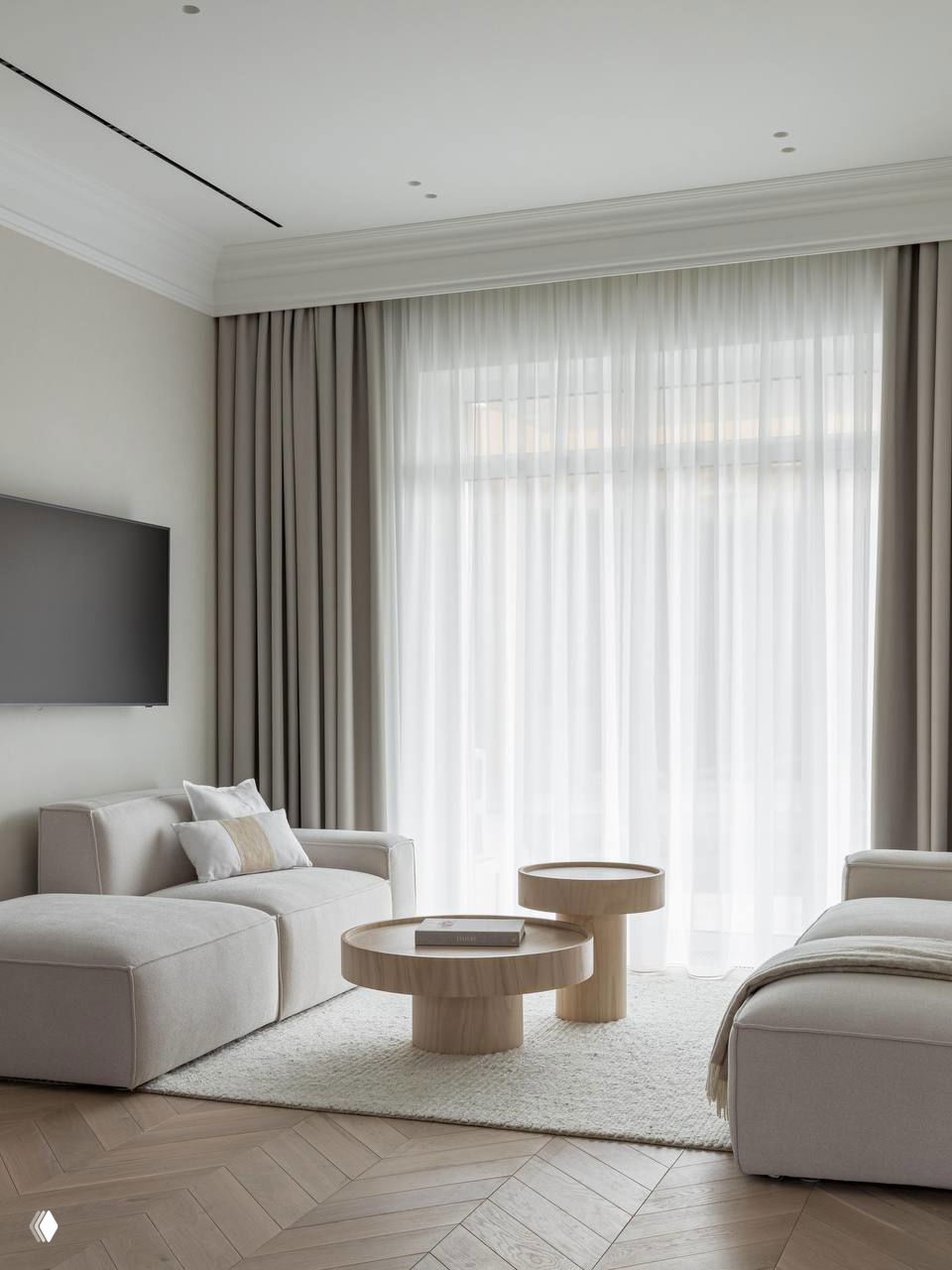 Легкость и нежность: таунхаус 100 м² в Челябинске