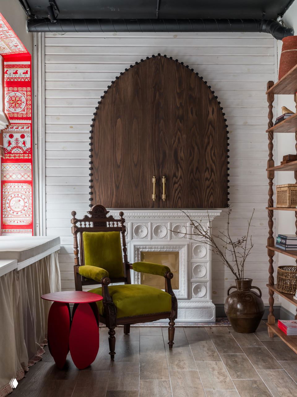 Офис event-агентства в современном русском стиле