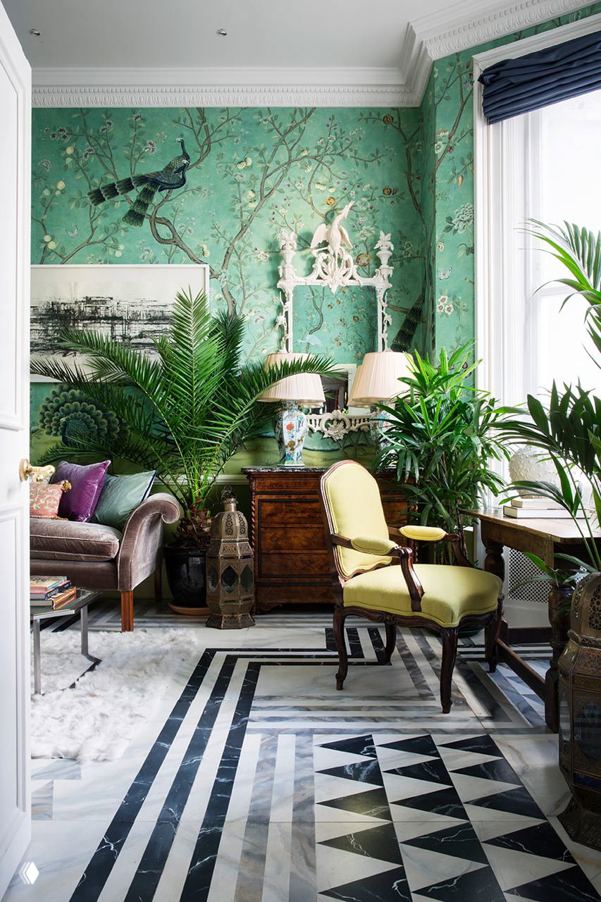 Квартира дочери основателя de Gournay в Лондоне