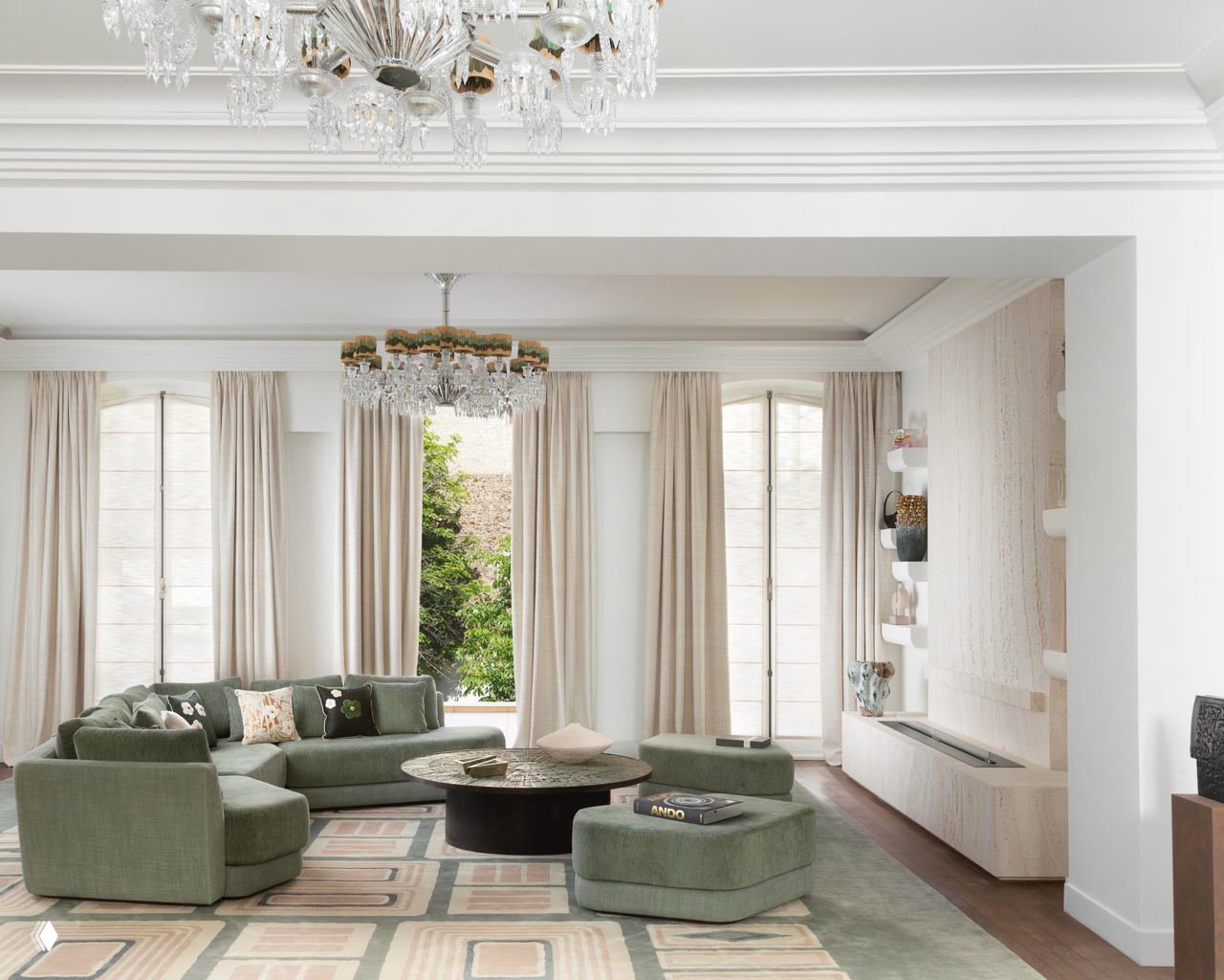 Искусство мягкой силы: вилла 500 м² на западе Парижа