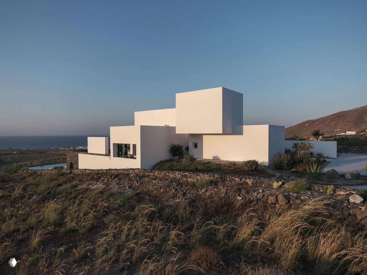 Вилла на Санторини: белый куб от Kapsimalis Architects