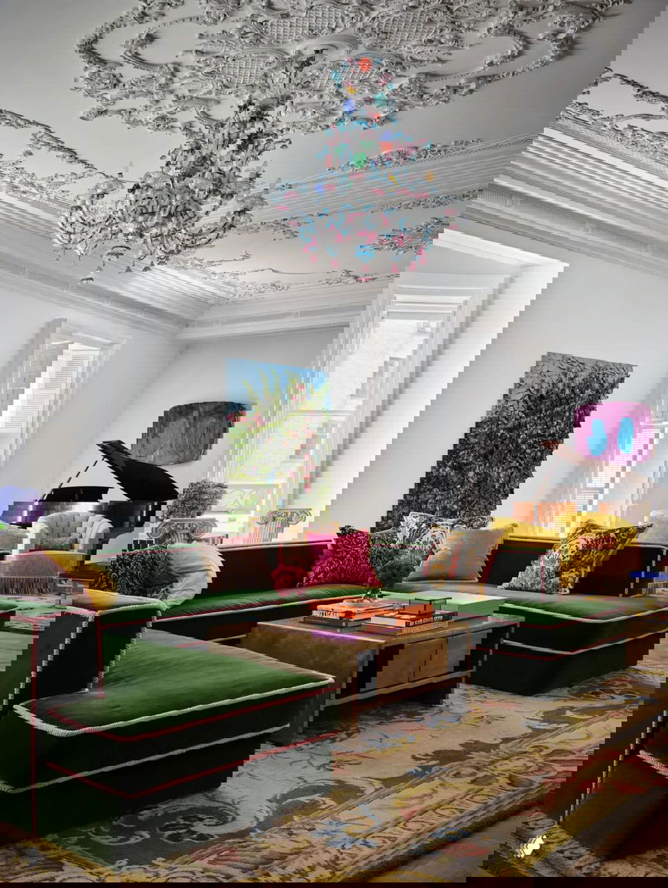 Яркая квартира модельера Стейси Бендет в Нью-Йорке