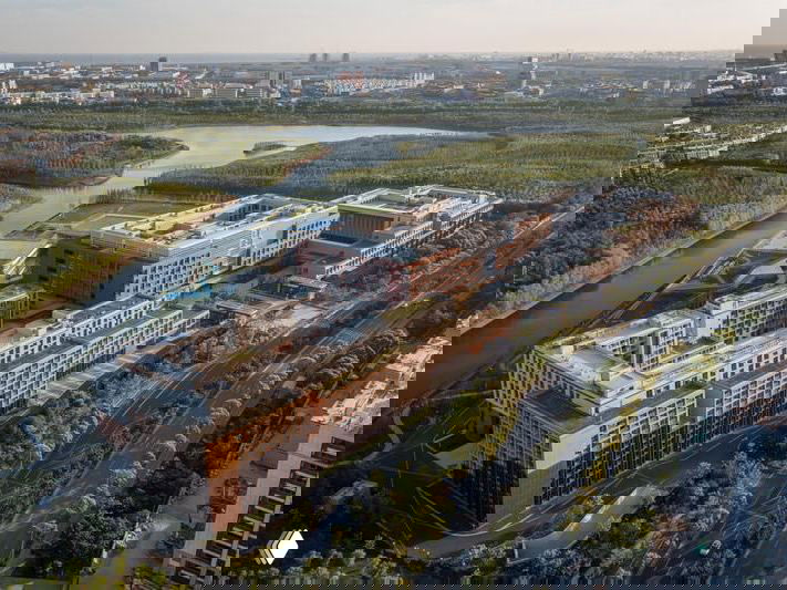 Кампус в Шанхае от C+D Studio: образование и природа