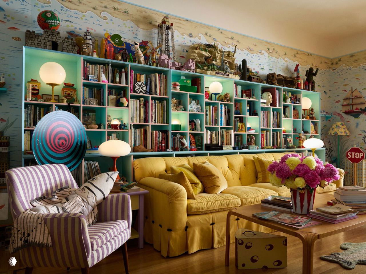 5 этажей максимализма: дом в Бруклине