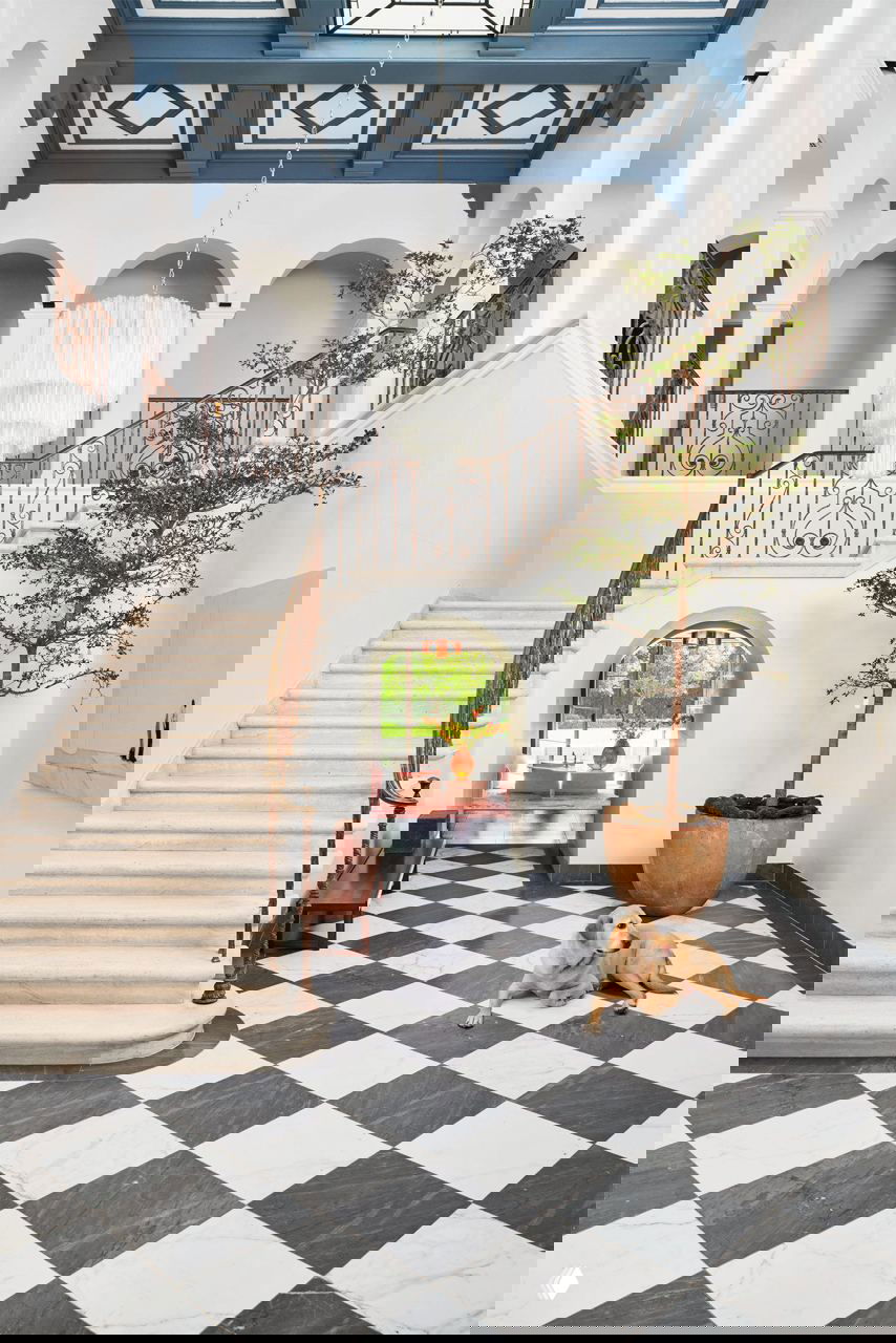 Итальянский модерн и марокканские мотивы в доме продюсера