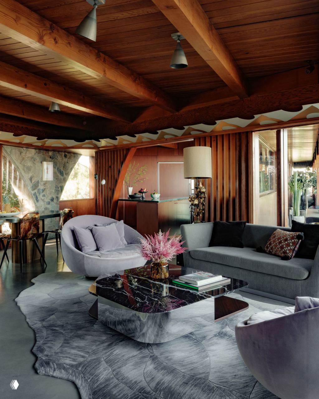 Дом с видом на Голливуд: интерьер Билла Каулитца