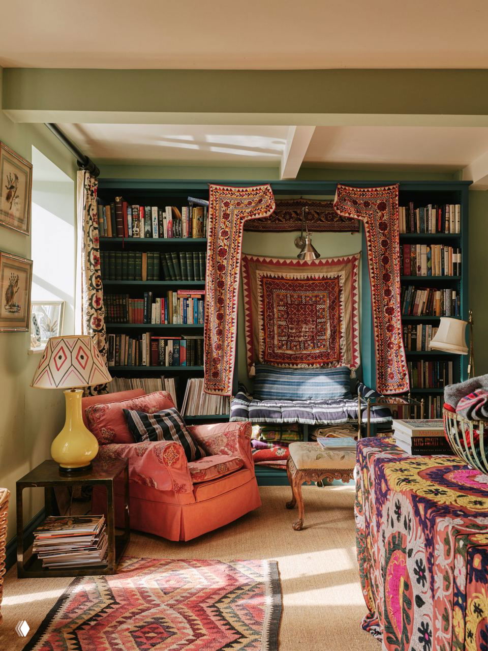 Максимализм в Котсуолде: дом художницы Кэтрин Казале