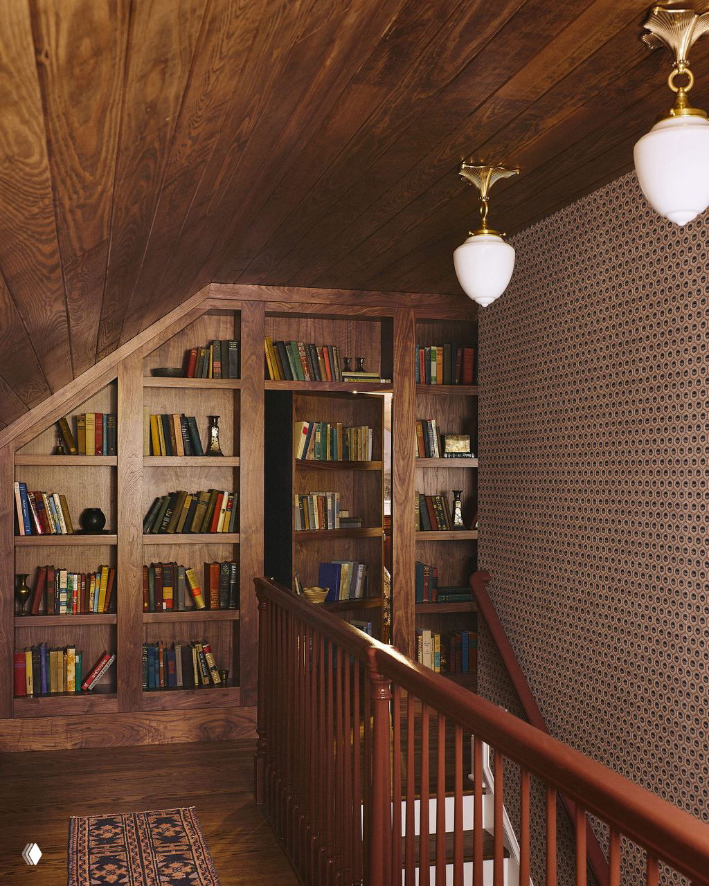 Дом в Северной Каролине: георгианский стиль и тайный бар