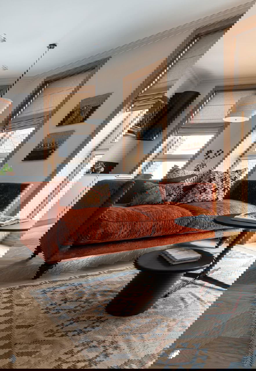 Интерьер недели — квартира 42 м² с винтажной мебелью