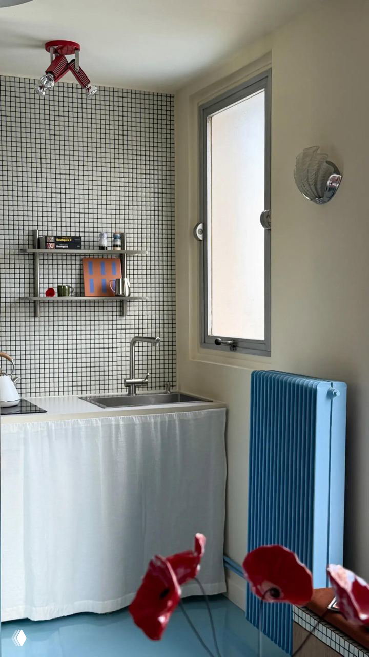 Cabine 56: парижская квартира 17 м² с террасой