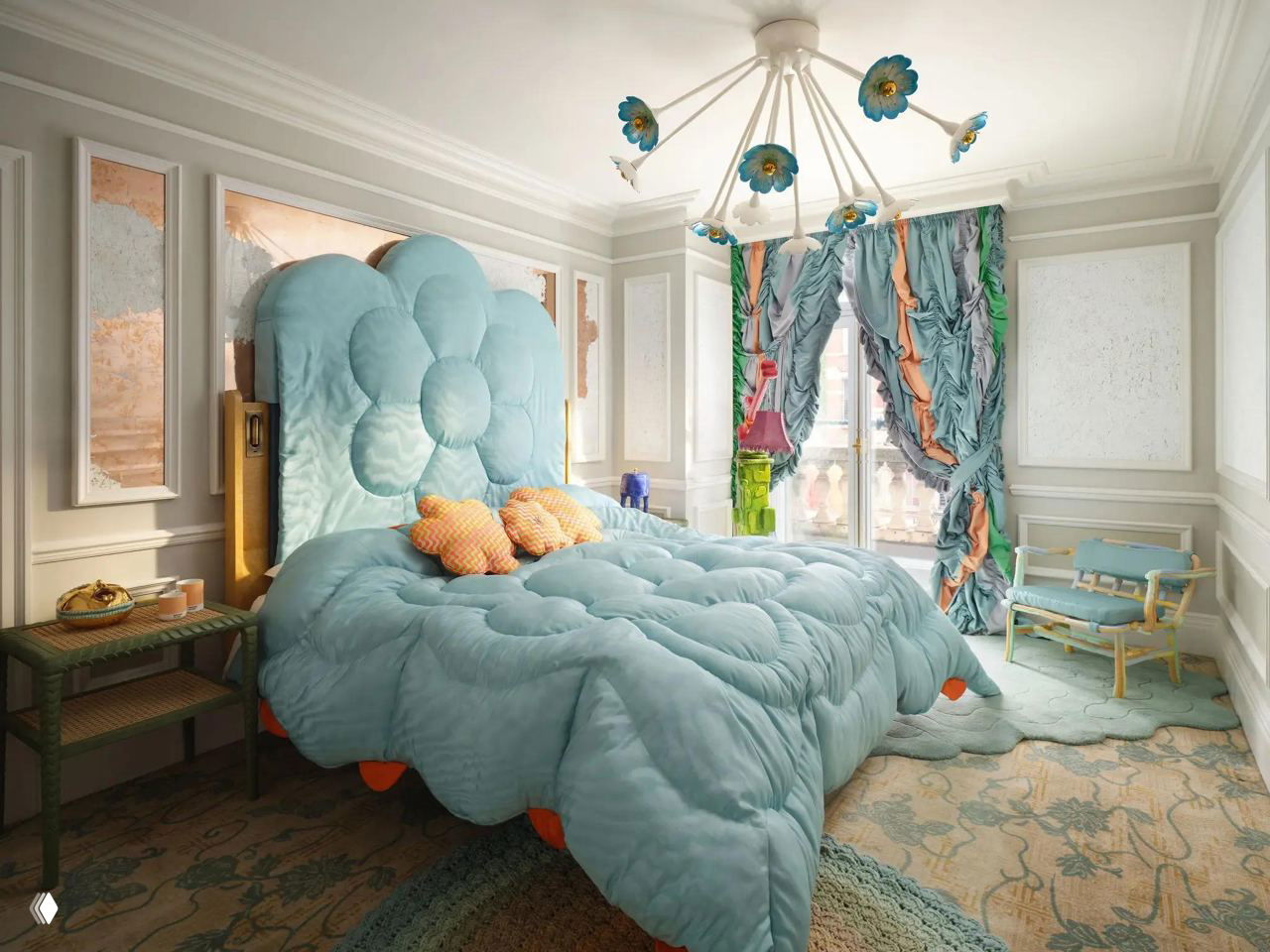 Uchronia и Pantone оформили люкс Mandarin Oriental в Лондоне