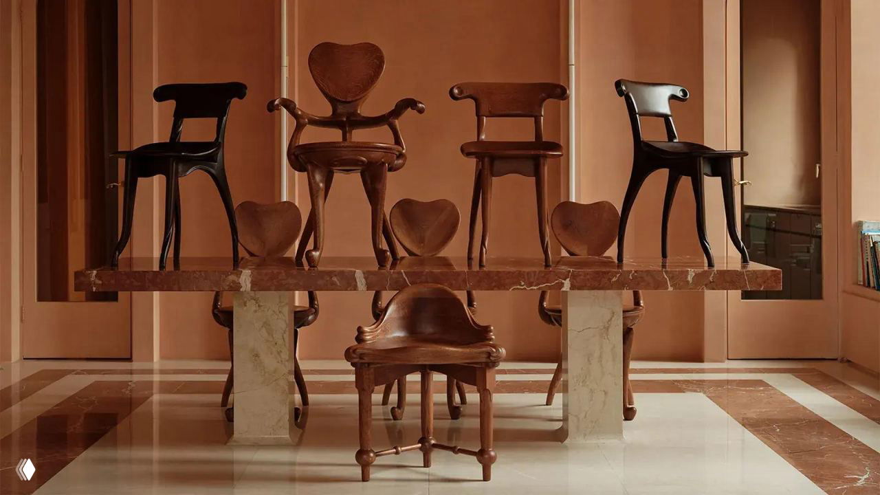 BD Barcelona перевыпустила стулья по эскизам Гауди