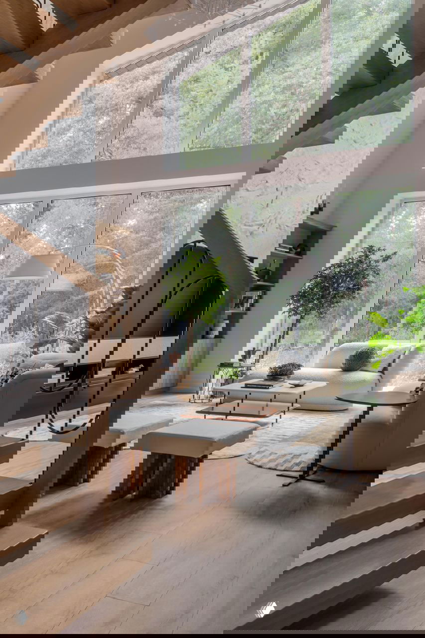 Уютный дом с видом на лес в Воронеже