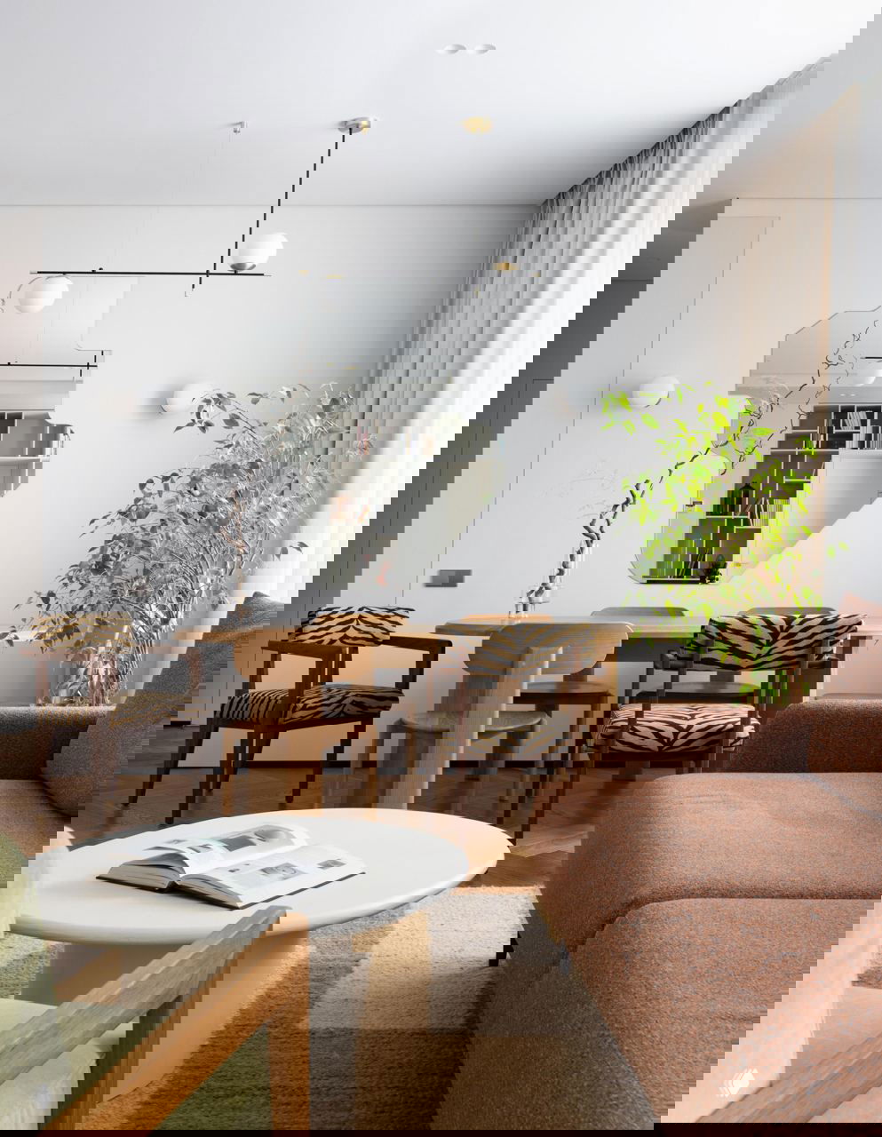 Для корги и его семьи: квартира 96 м² в центре Москвы