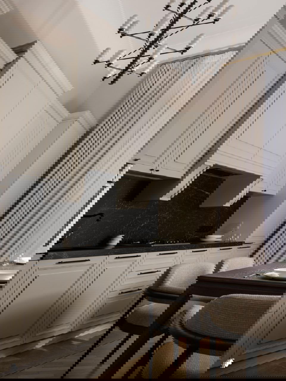 Новое прочтение старого фонда — квартира 86 м² в СПб