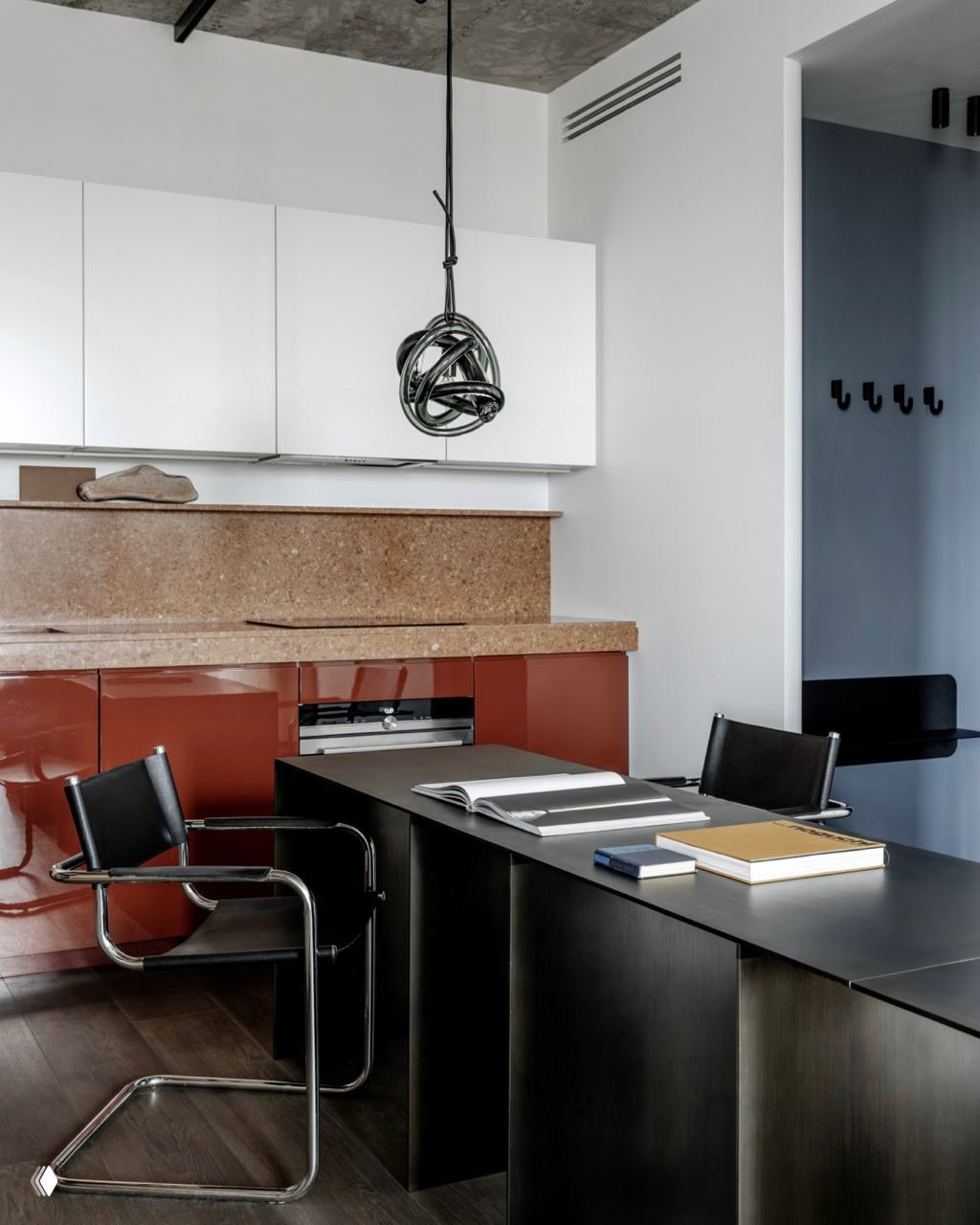 Терракота + черный: 45+ фото и вдохновляющих примеров