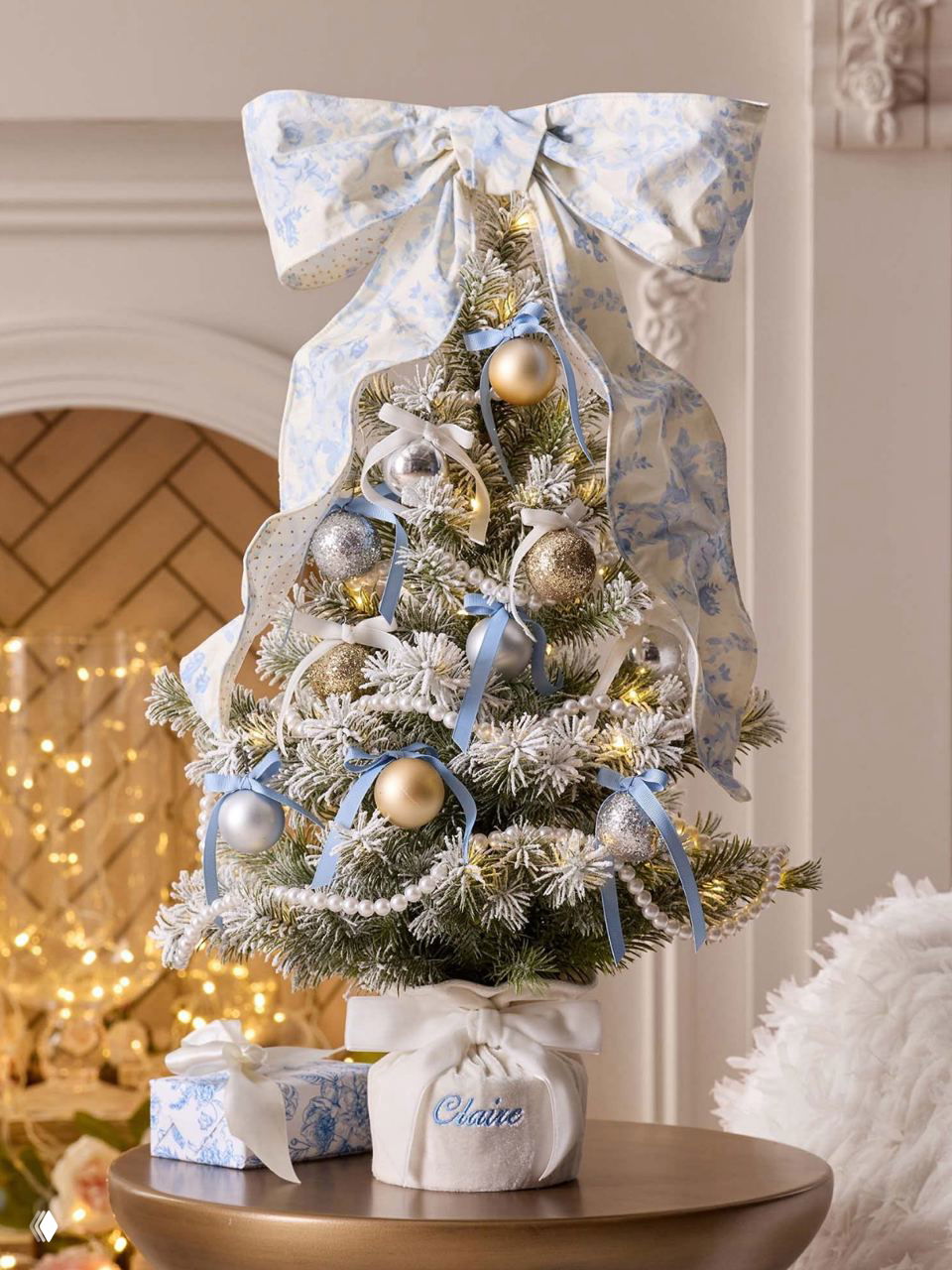 Белая новогодняя елка: 25+ фото и идей