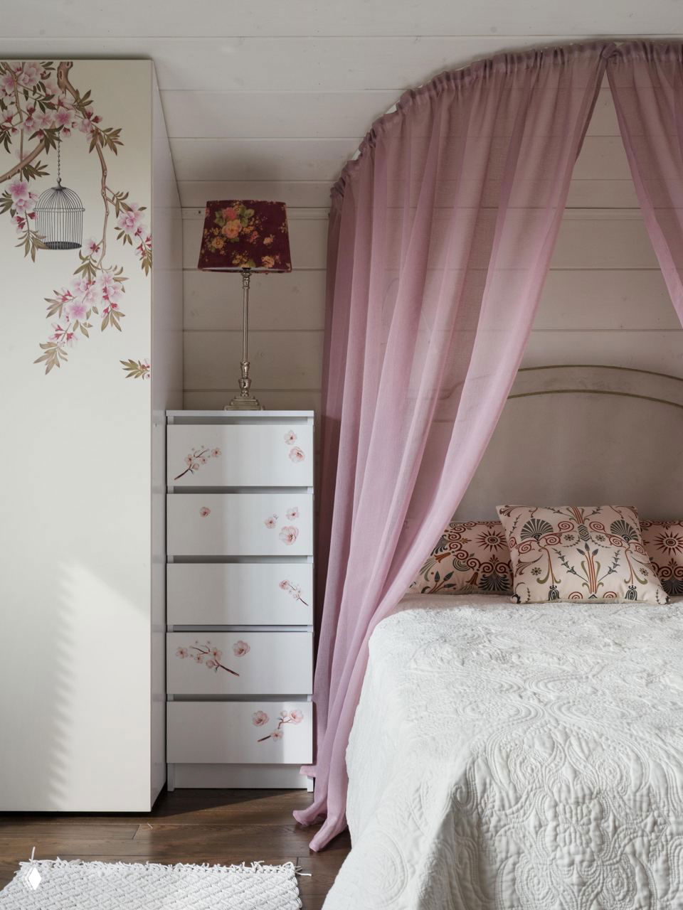 Кровать с балдахином в детской: 20+ примеров