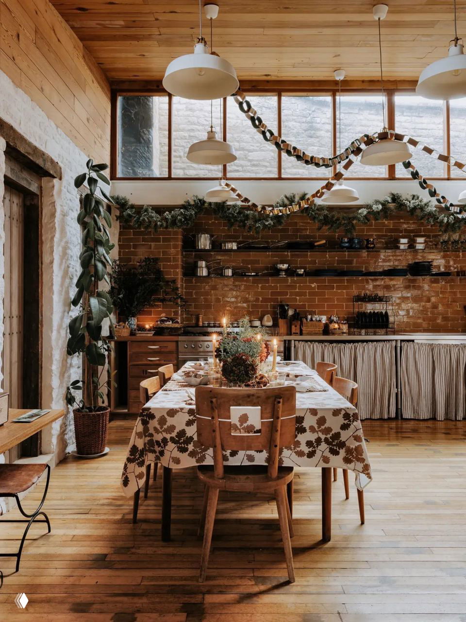 Для маленьких квартир: 200+ идей новогодних украшений