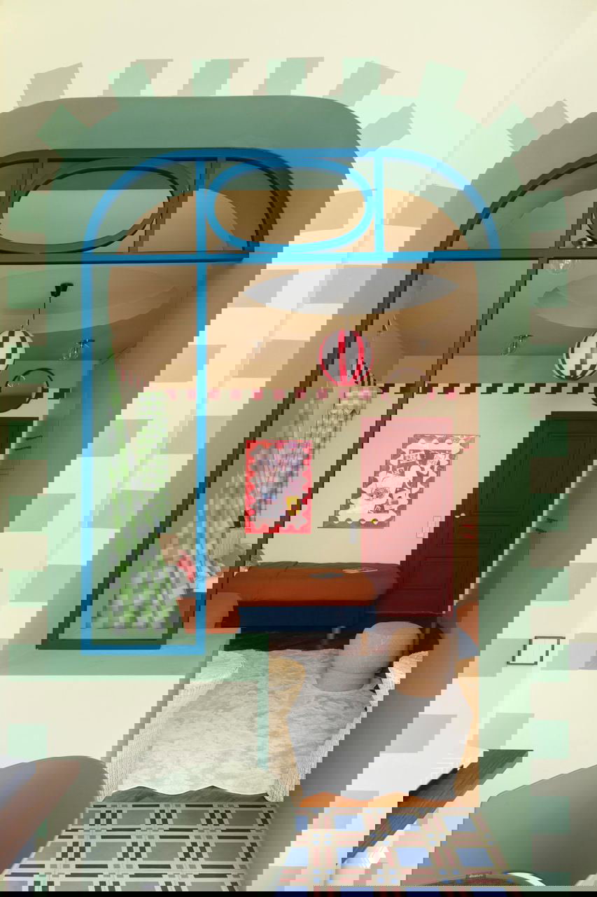 Детская 23 м² для троих, вдохновлённая Паддингтоном