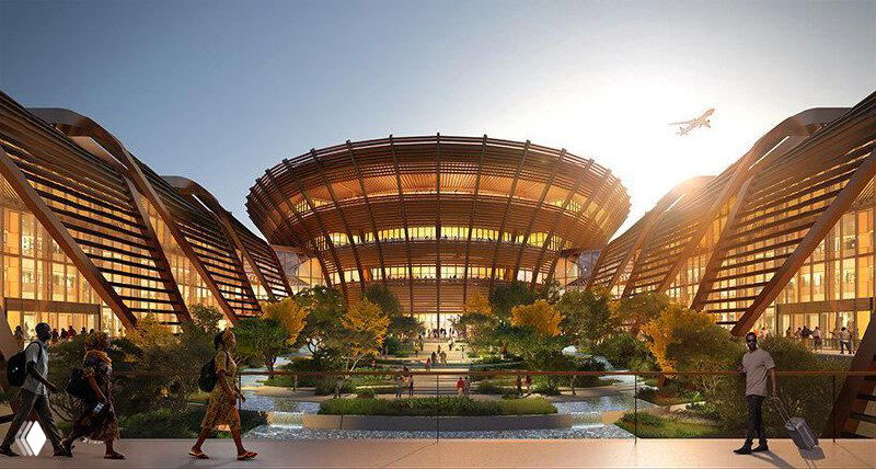 Аэропорт Zaha Hadid Architects возле Аддис‑Абебы