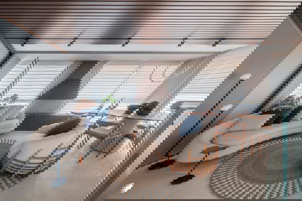 Дом в Сан-Паулу: мраморный пол и дизайнерская мебель