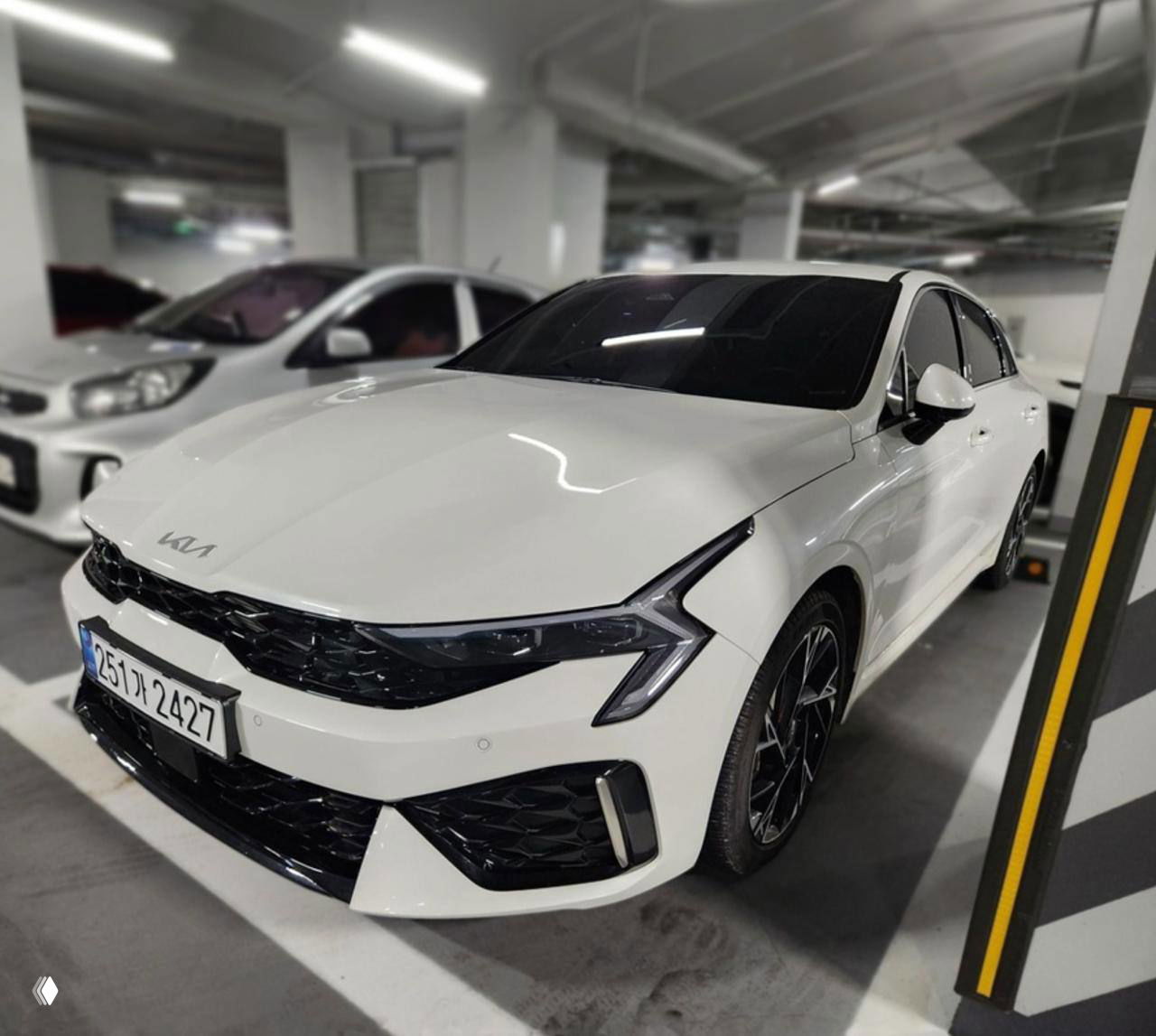 Купили в Южной Корее KIA K5 — фотоотчет